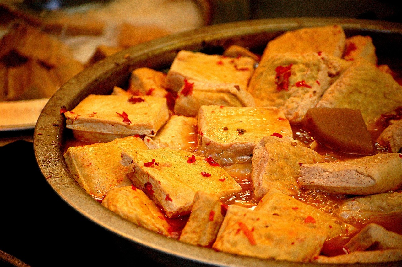 Tofu and Tempeh (image credits: pixabay)
