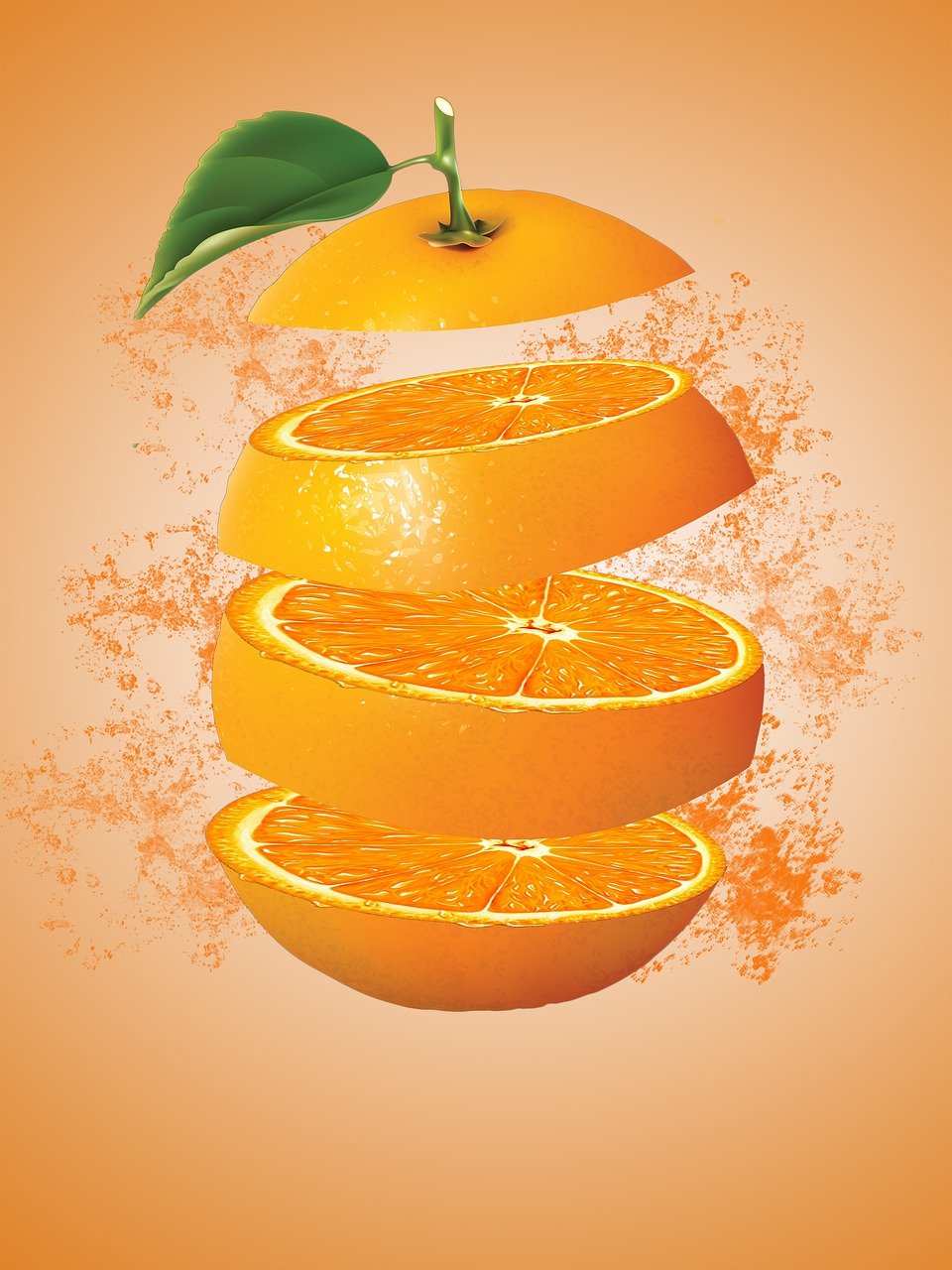 Oranges: Vitamin C for Cognitive Vitality (image credits: pixabay)