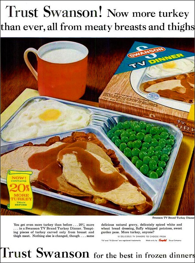 The Original Swanson TV Dinner Turkey Feast (image credits: flickr)