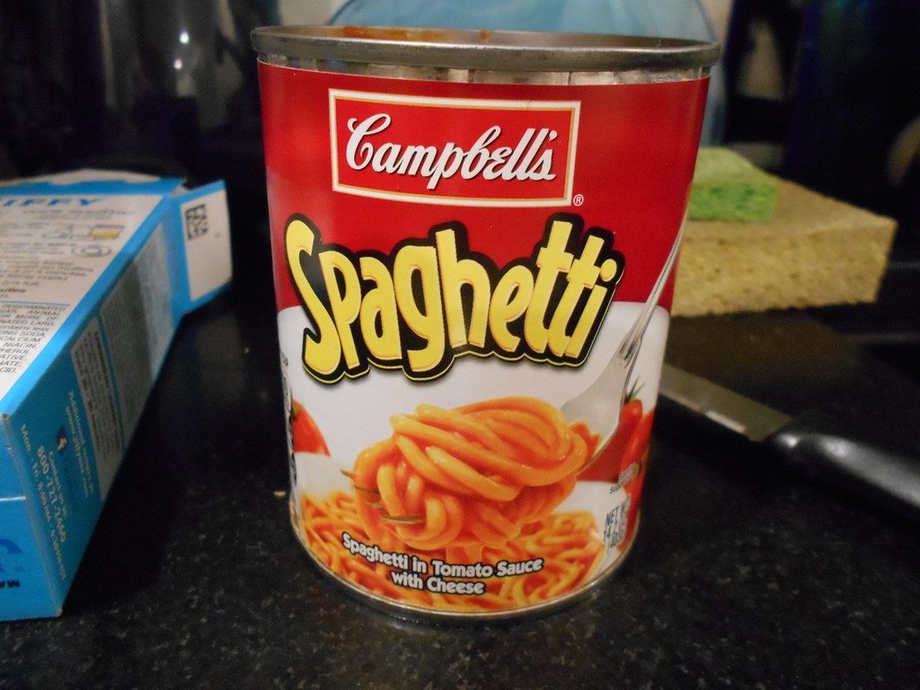 Skip This: Canned Pasta with Sauce (Image Credits: Flickr)