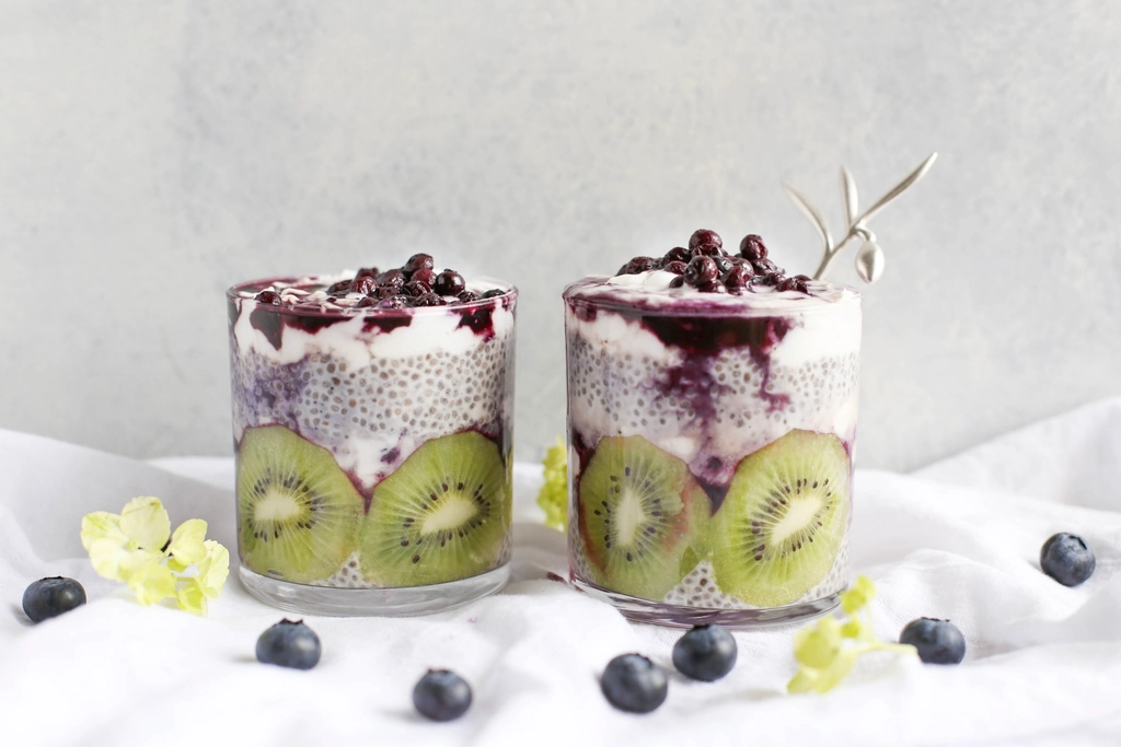 9. Coconut Chia Pudding (image credits: rawpixel)