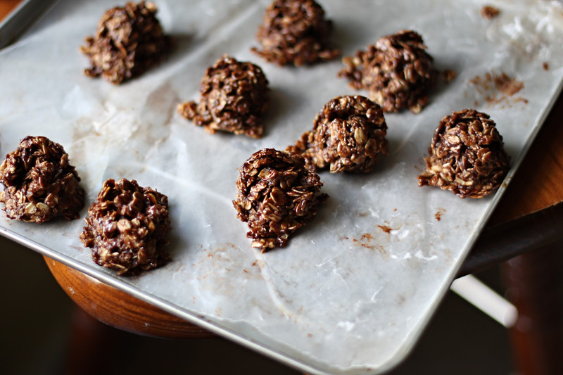 No-Bake Chocolate Peanut Butter Cookies (image credits: flickr)