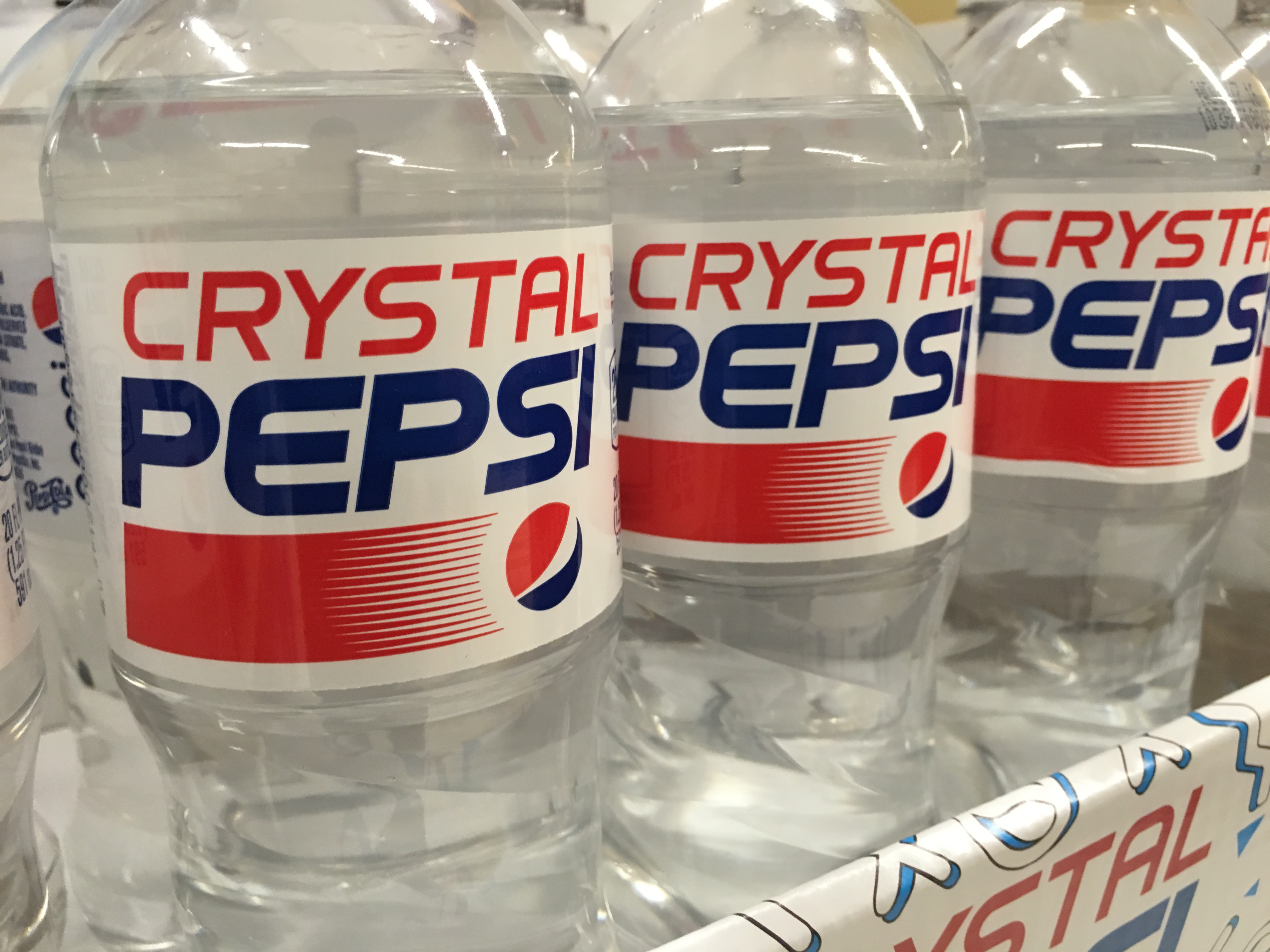 Crystal Pepsi: The Clear Choice for Big Spenders (Image Credits: Wikimedia)