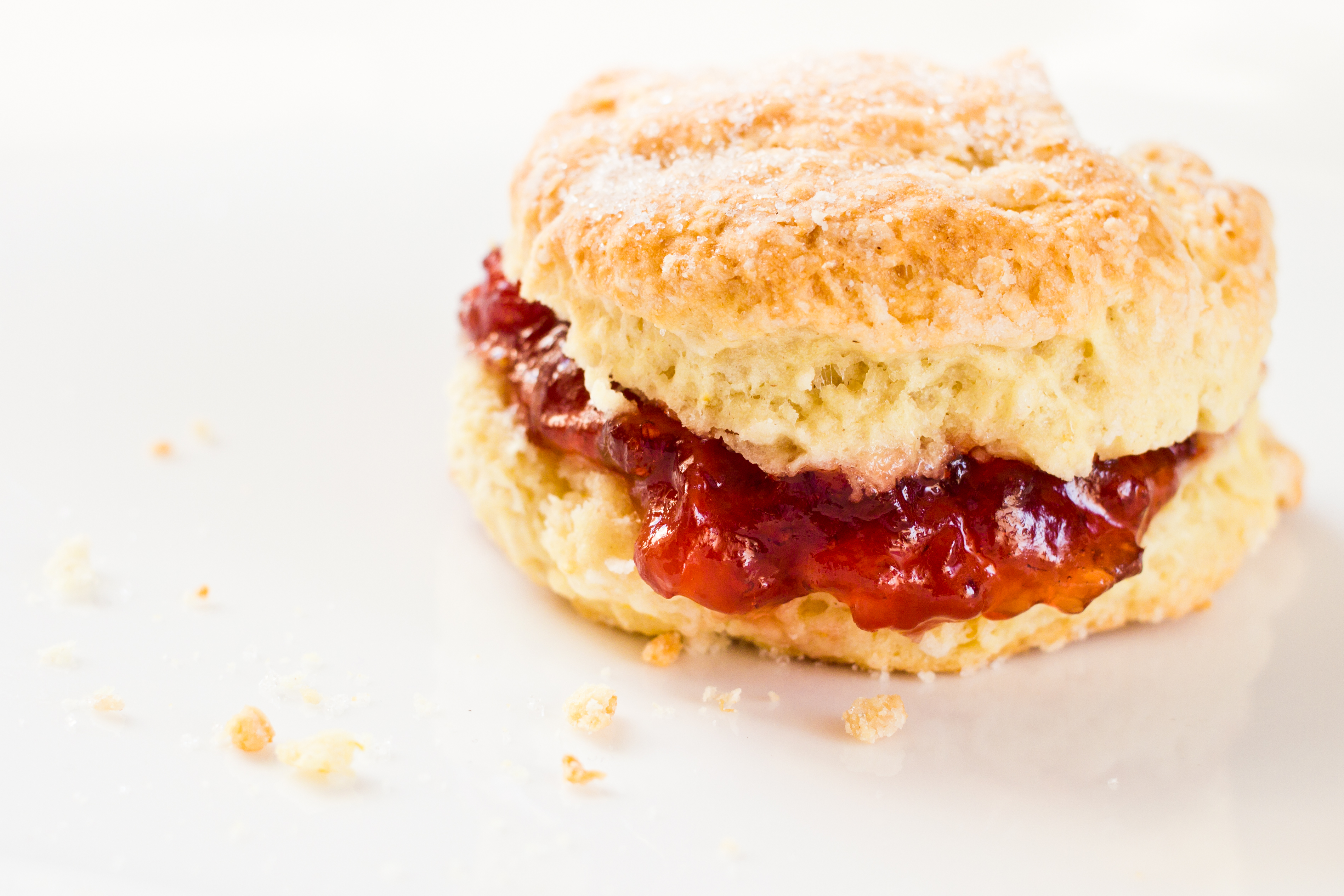 Scones With Jam (image credits: wikimedia)