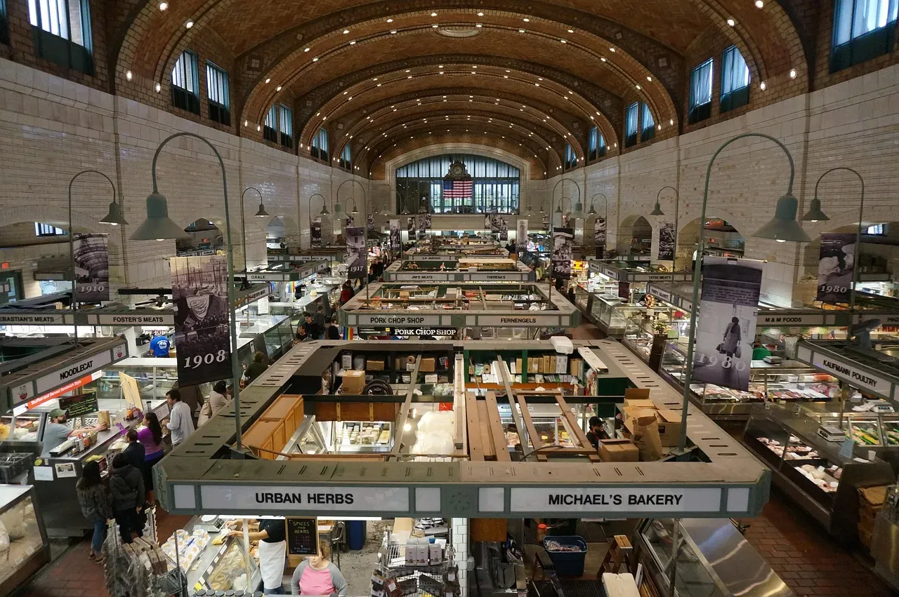6. Cleveland, Ohio - The West Side Market City That Punches Above Its Weight (Image Credits: Pixabay)