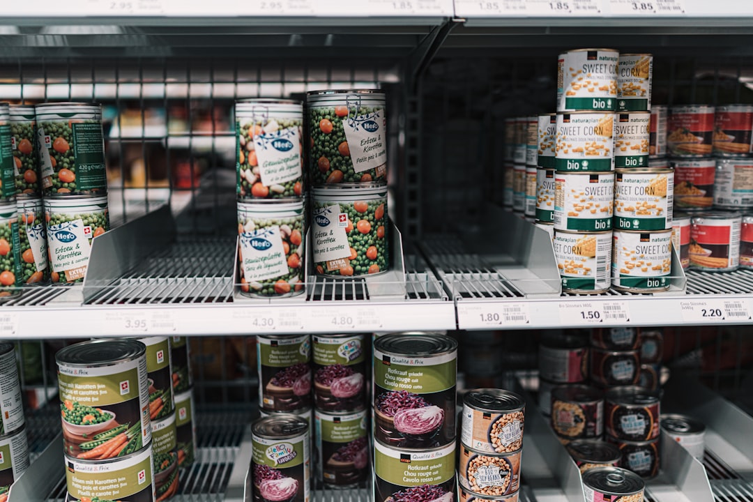 Canned Goods (image credits: unsplash)