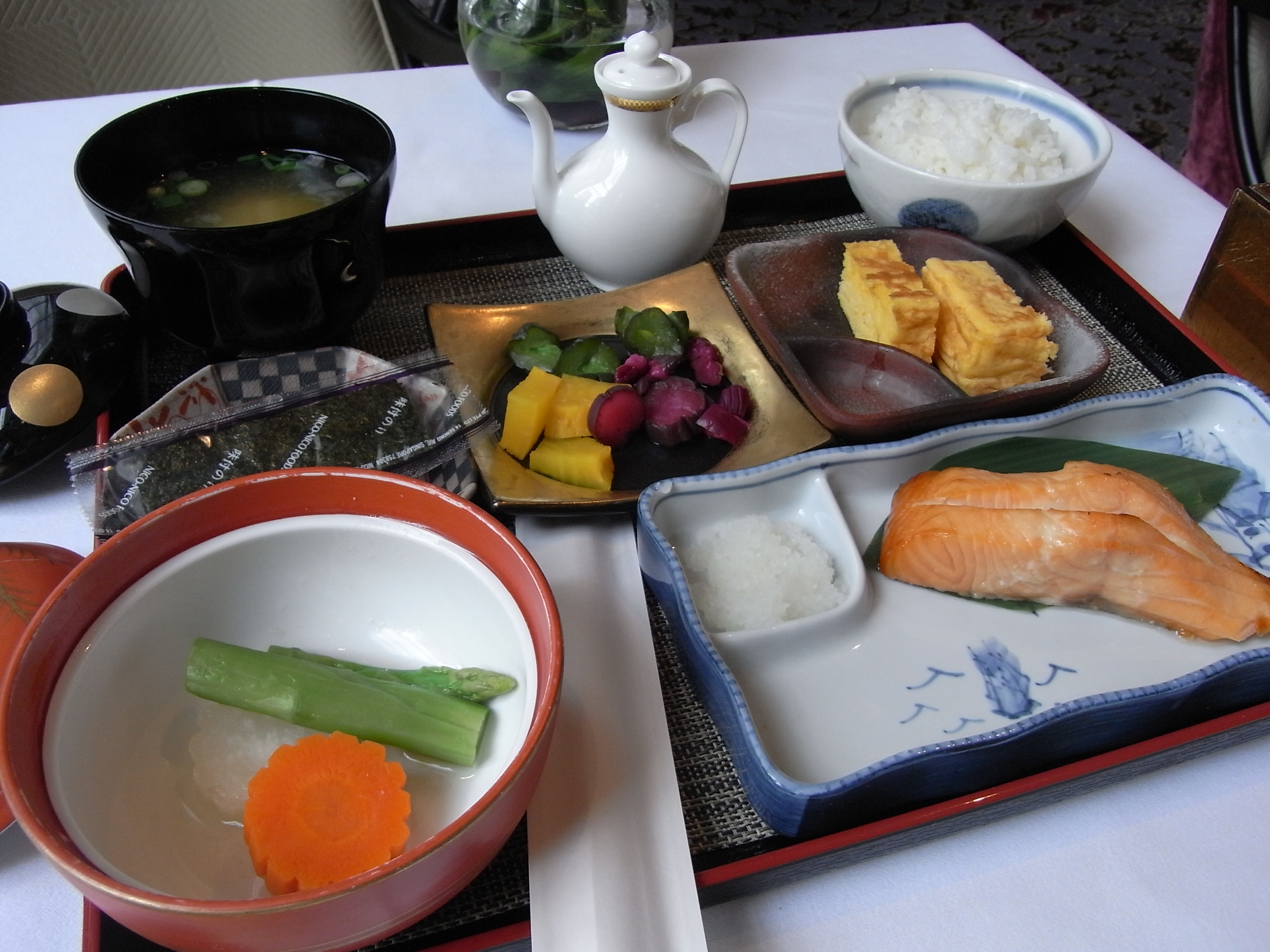 Japanese Traditional Breakfast – The Art of Morning Balance (image credits: wikimedia)