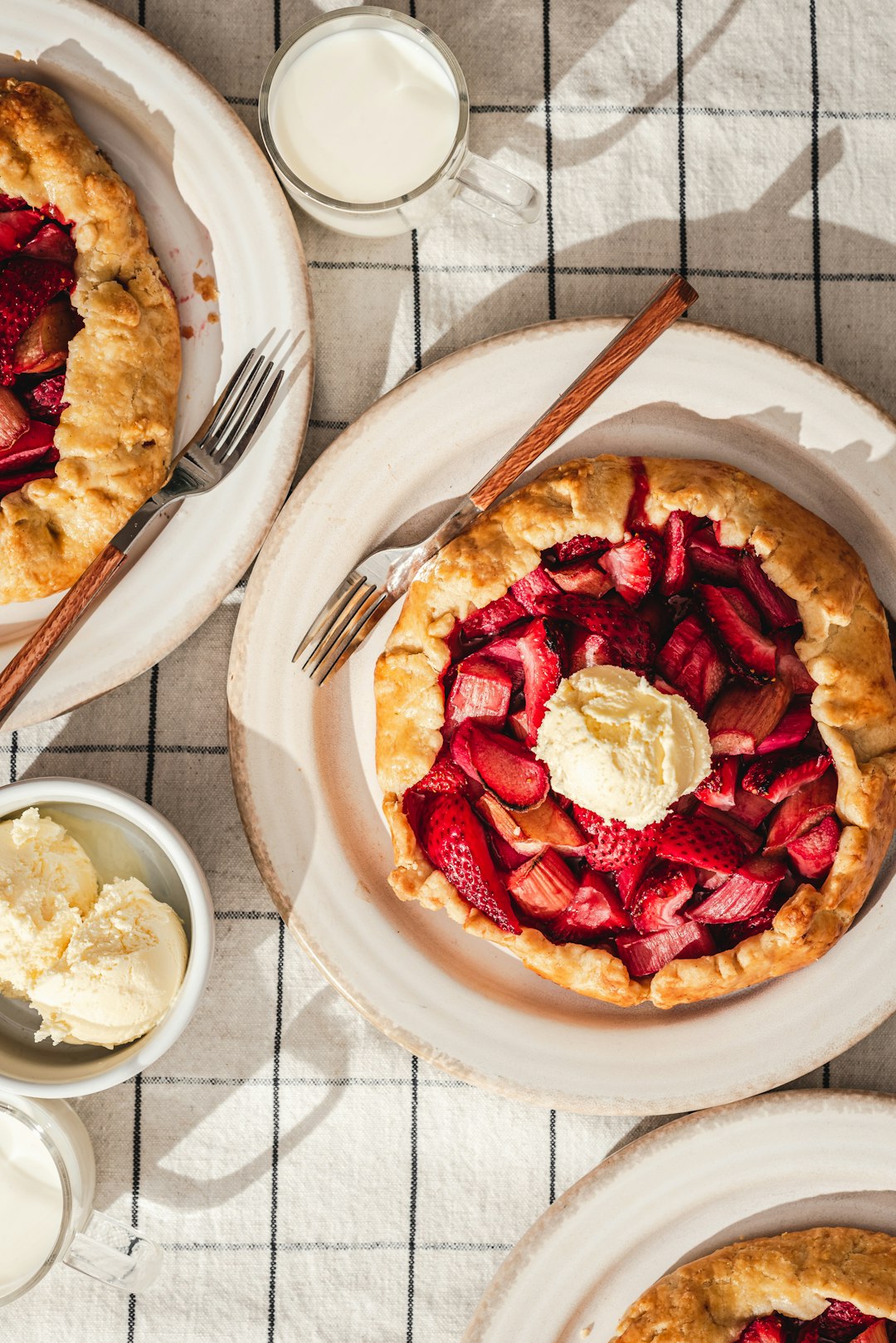Rhubarb and Rose Galette: Rustic Charm Meets Floral Grace (image credits: unsplash)