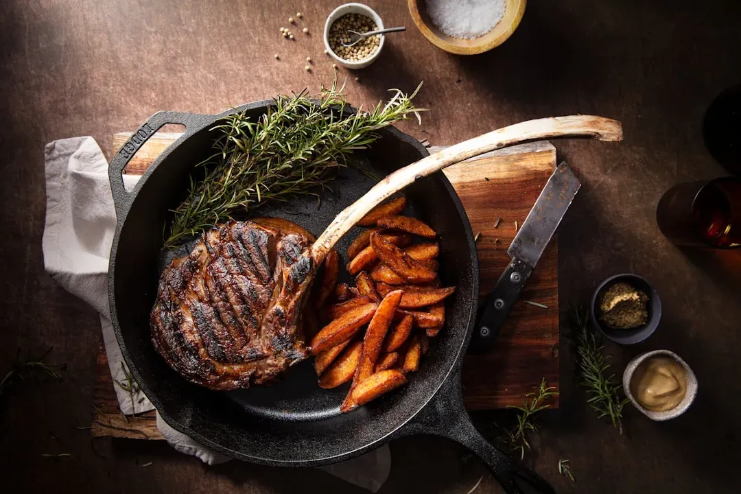 6. The Tomahawk Steak (Image Credits: Unsplash)