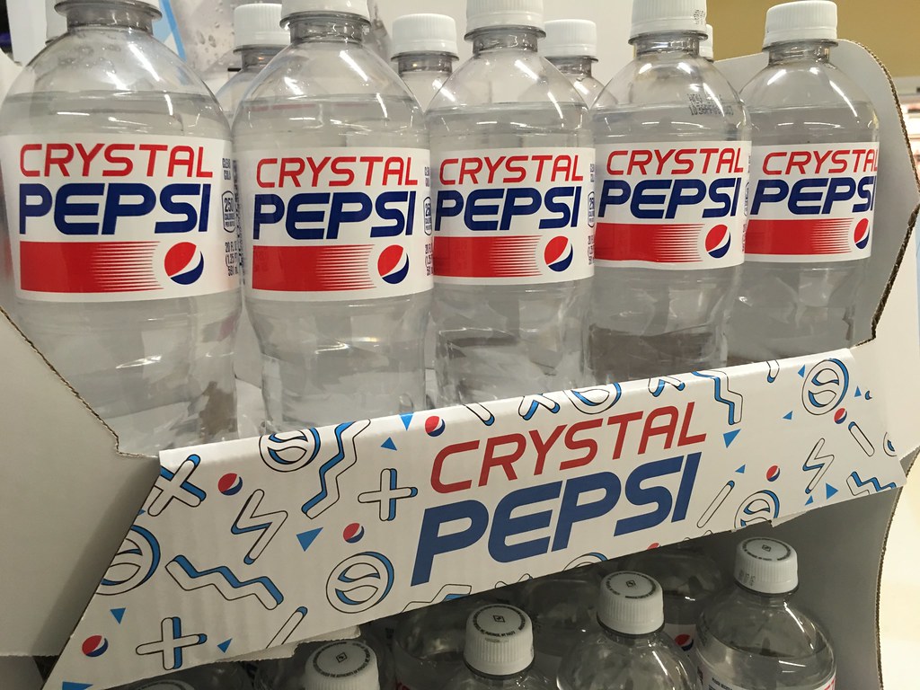 Crystal Pepsi: The Clear Cola That Became Liquid Gold (Image Credits: Flickr)