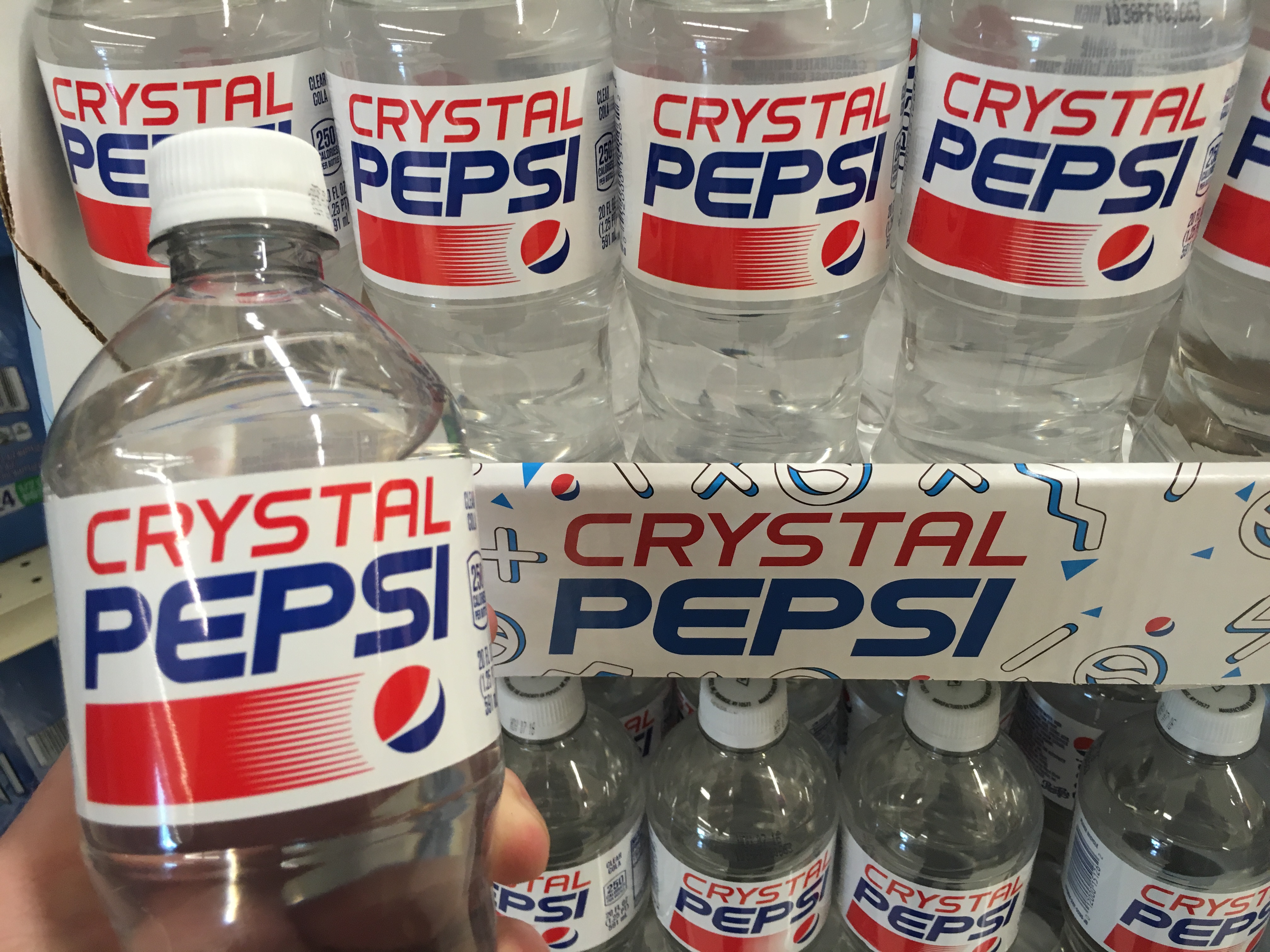 Crystal Pepsi (Image Credits: Wikimedia)