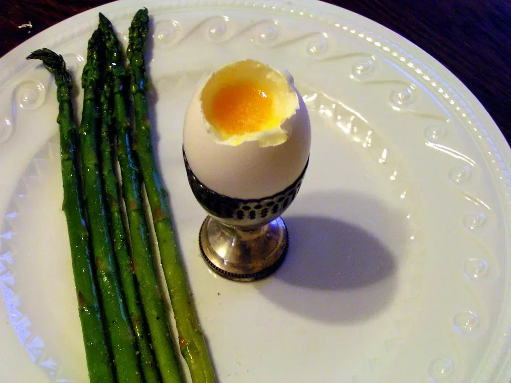 Soft-Boiled Eggs in Egg Cups (Image Credits: Flickr)