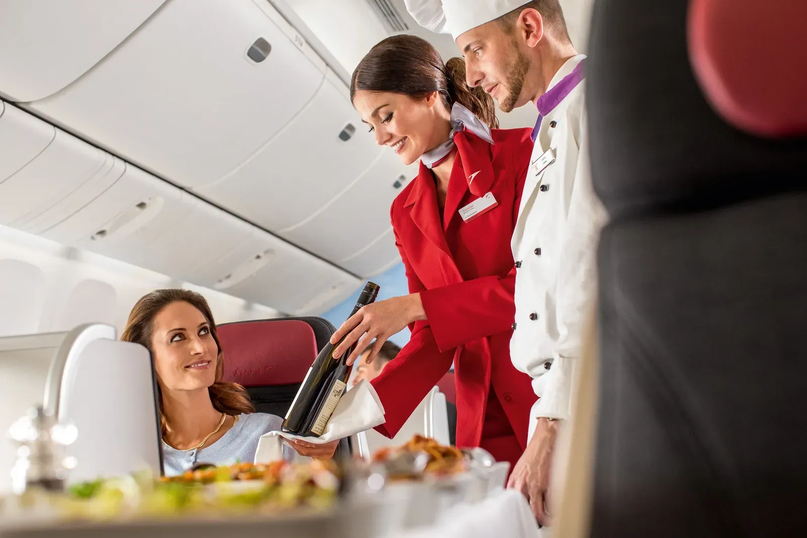 11. They Never Rush the Meal Service (By Austrian Airlines, CC BY-SA 2.0)