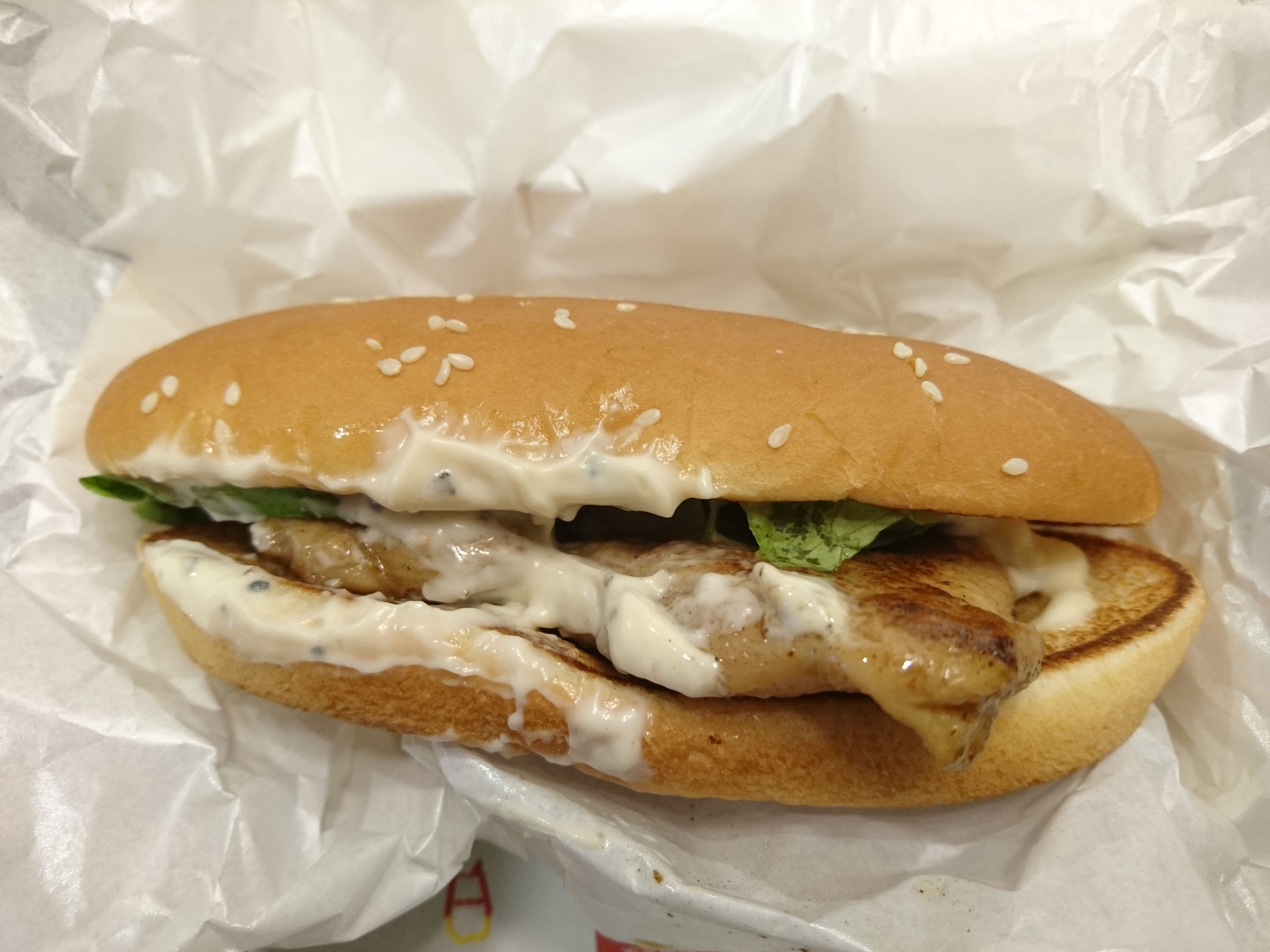 Artisan Grilled Chicken Sandwich at McDonald’s (image credits: wikimedia)