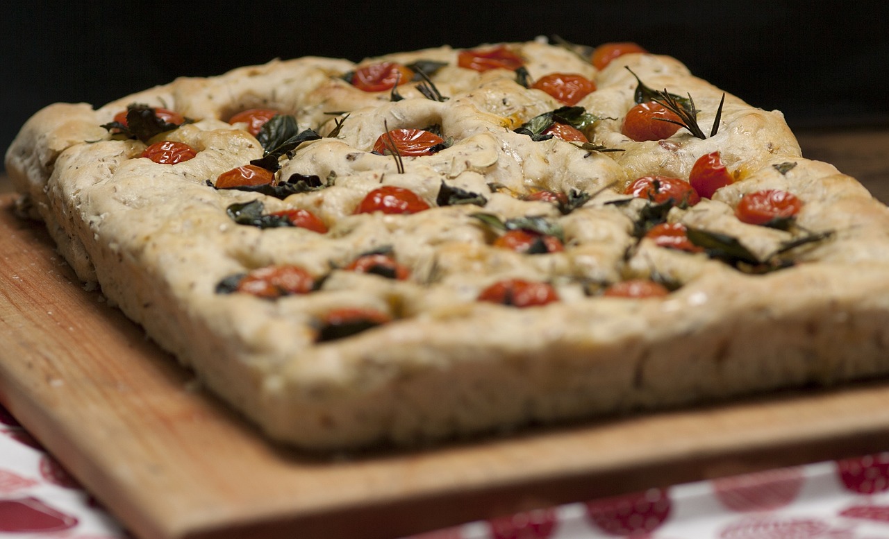 2. No-Knead Focaccia Bread (image credits: pixabay)