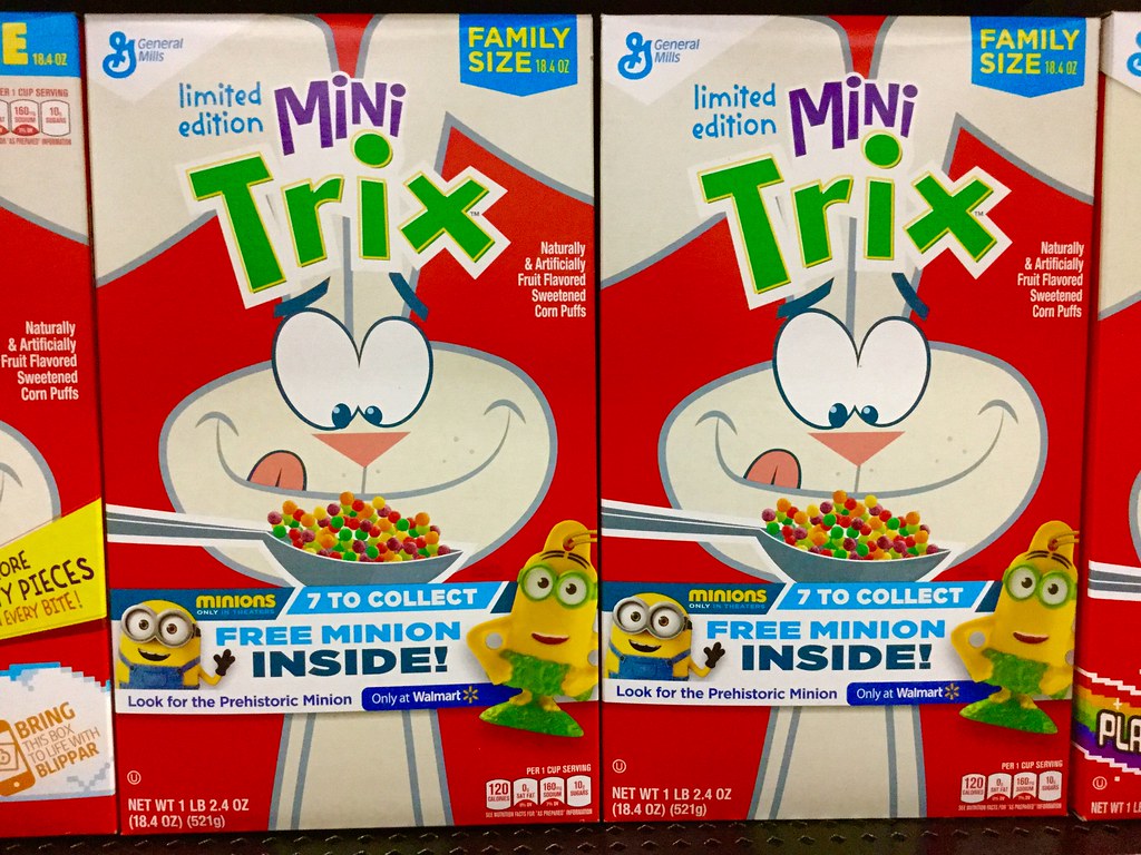 General Mills Trix: Childhood Favorite, Sugar Surprise (image credits: flickr)