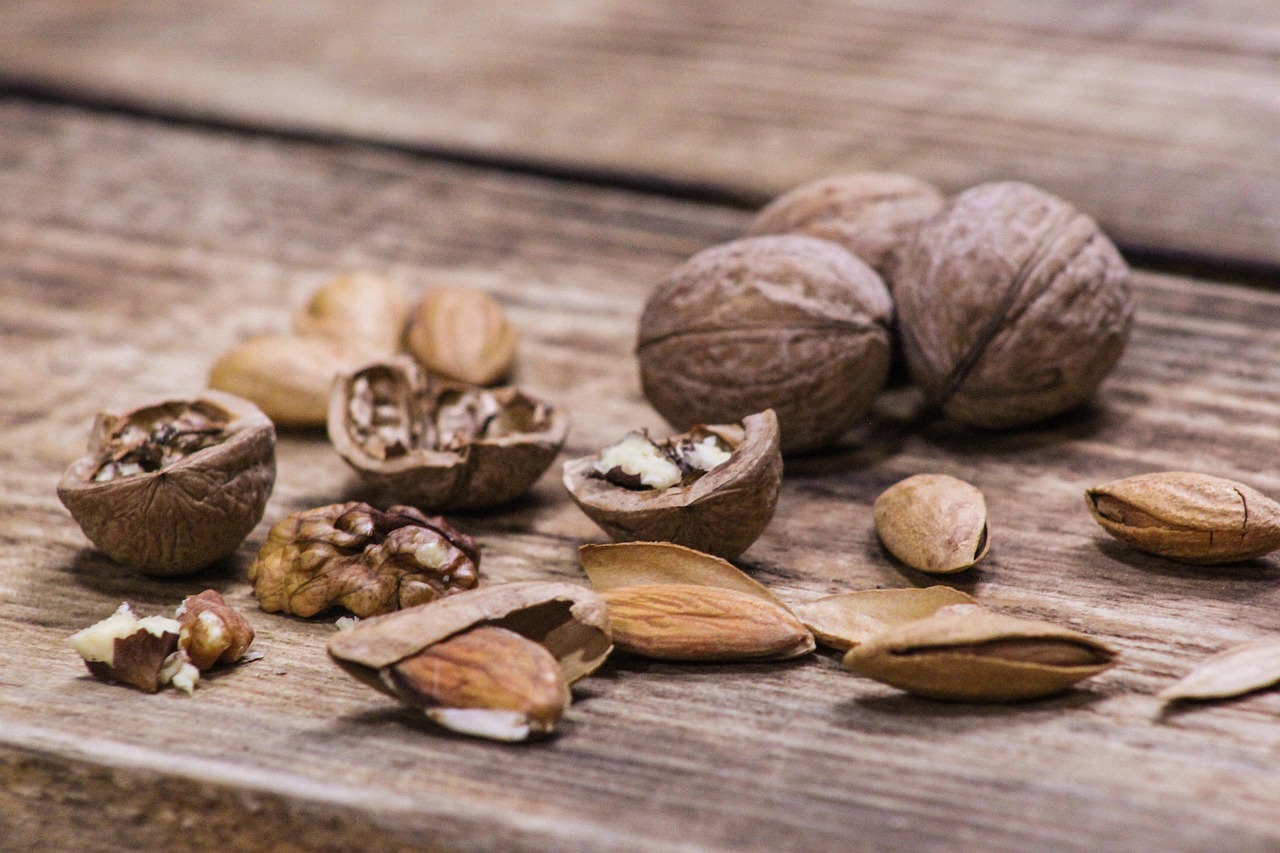 Nuts (image credits: pixabay)
