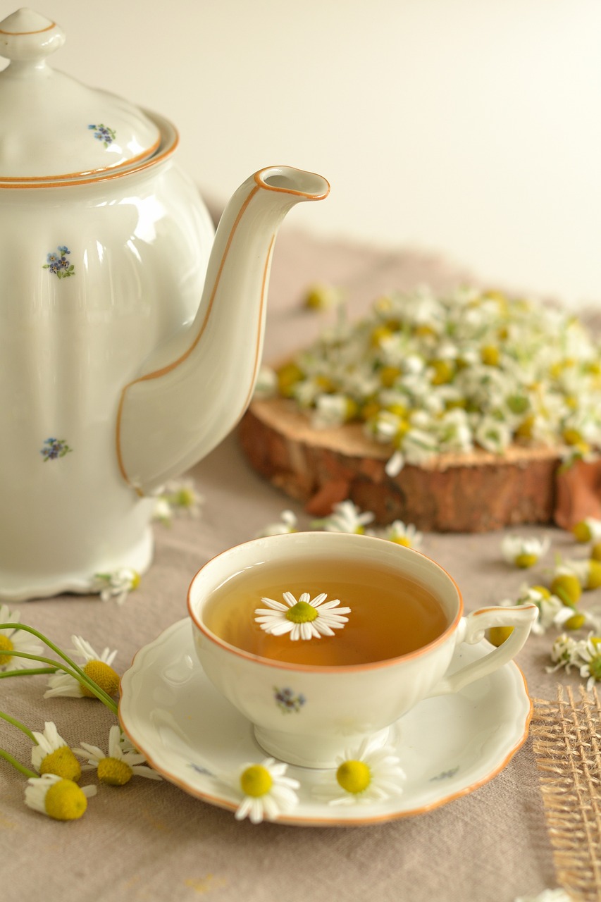 7. Chamomile Tea (image credits: pixabay)