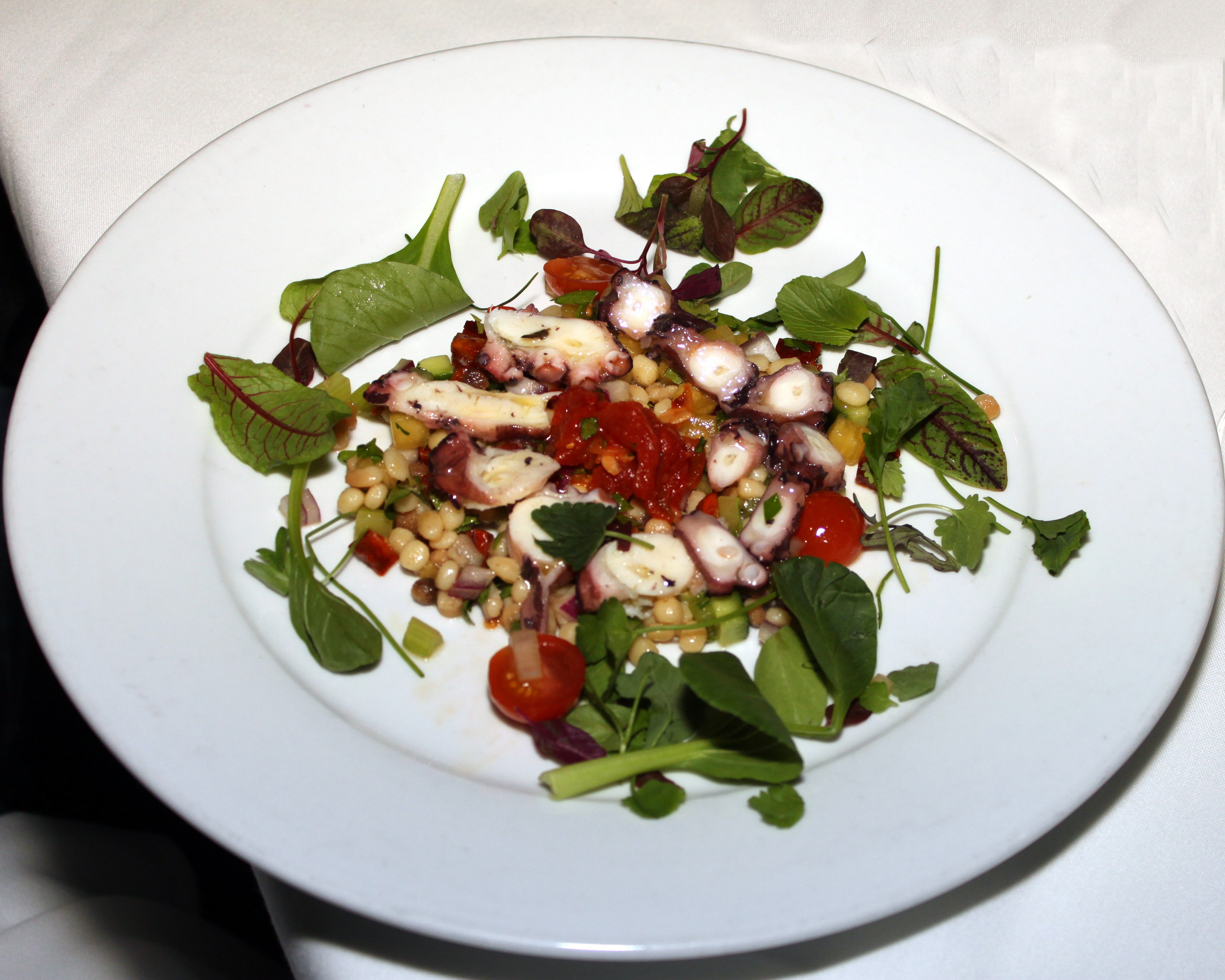 The Fast-Casual Champion: CAVA's Mediterranean Revolution (image credits: Mediterranean Octopus Salad, CC BY 2.0, https://commons.wikimedia.org/w/index.php?curid=75421077)