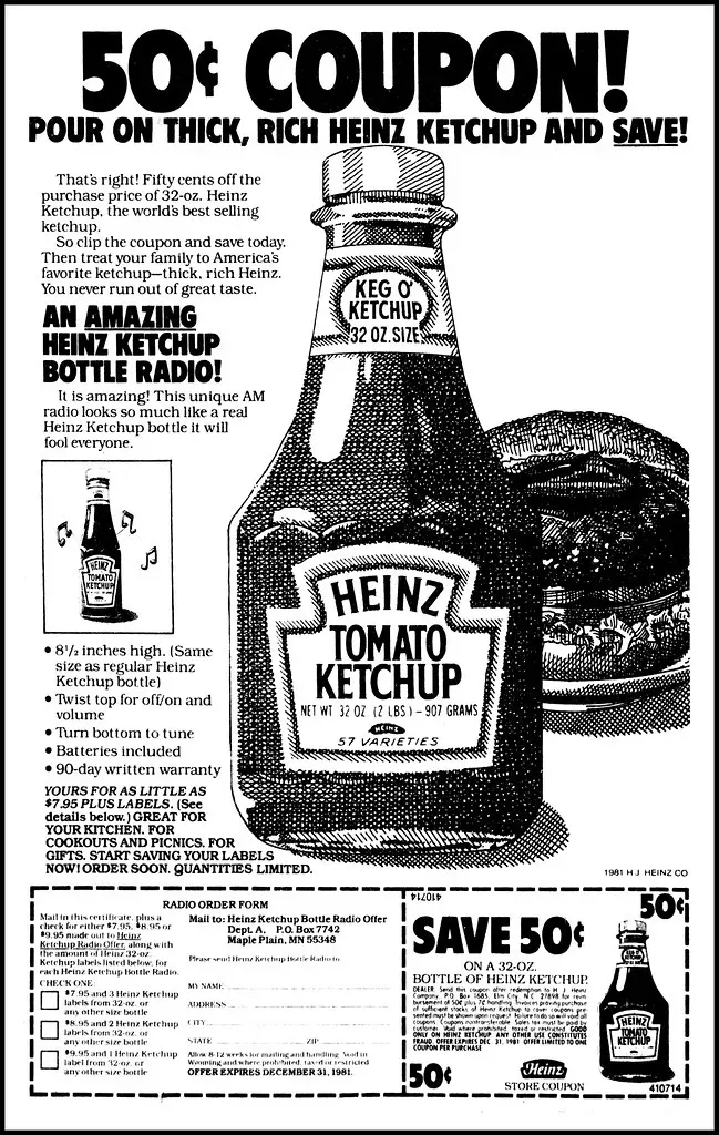 The Medicinal Ketchup Bubble Burst in 1850 (Image Credits: Flickr)
