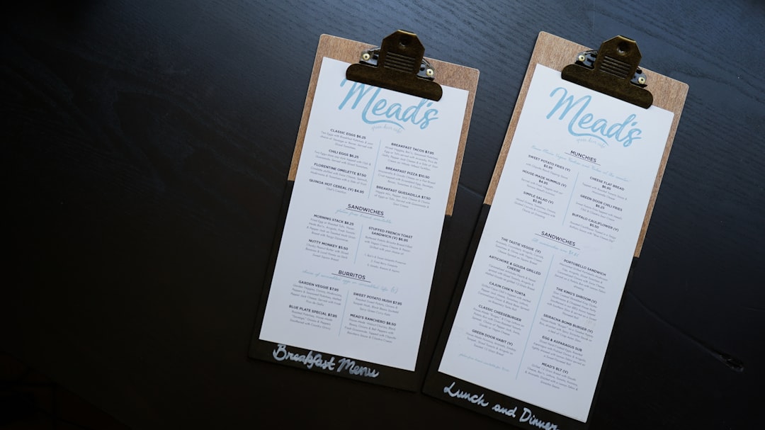 Menu Engineering Creates Visual Mind Control (Image Credits: Unsplash)