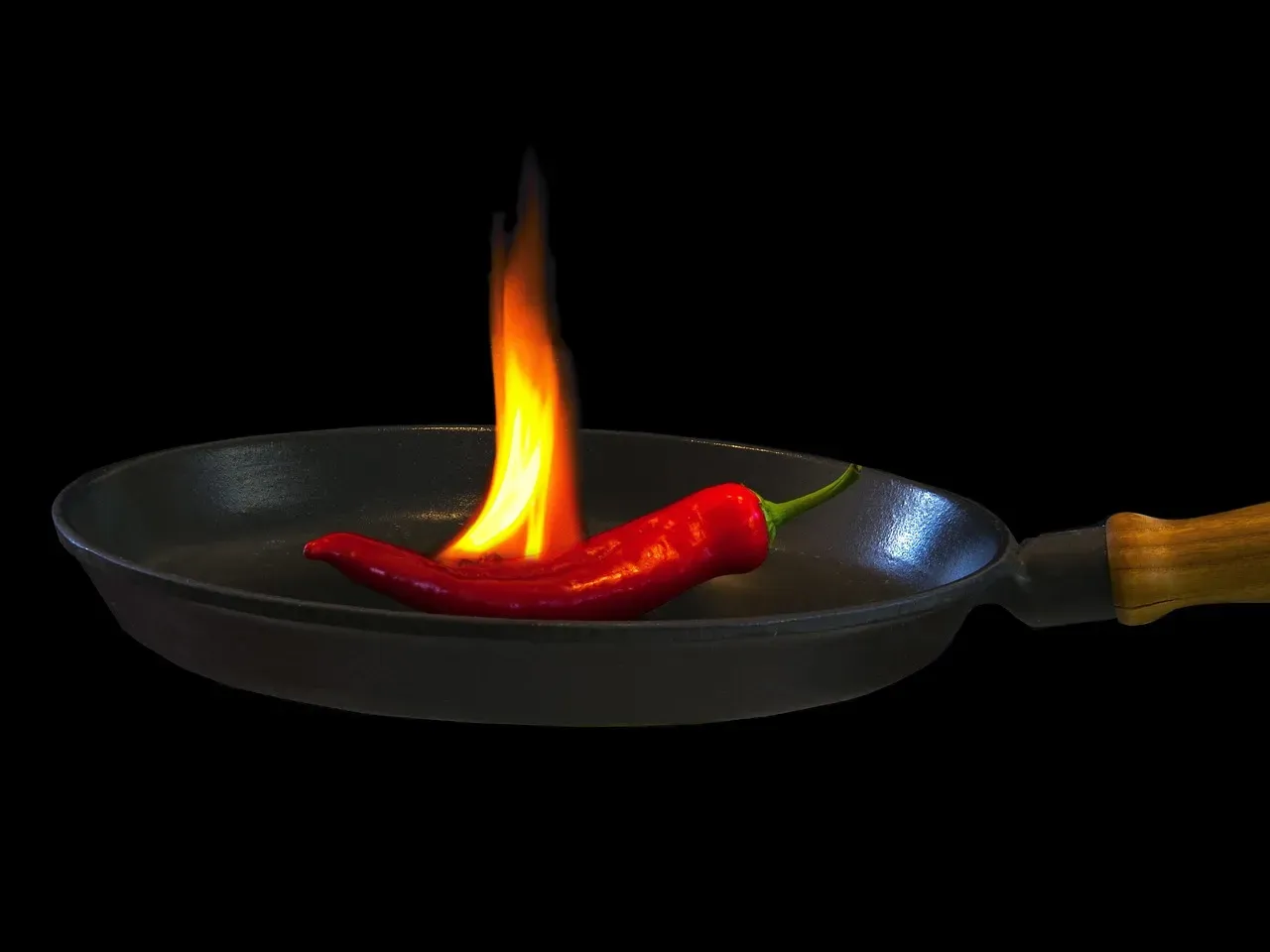 1. Why Spicy Food Feels Like Actual Fire - Even Though It's Not (Image Credits: Pixabay)
