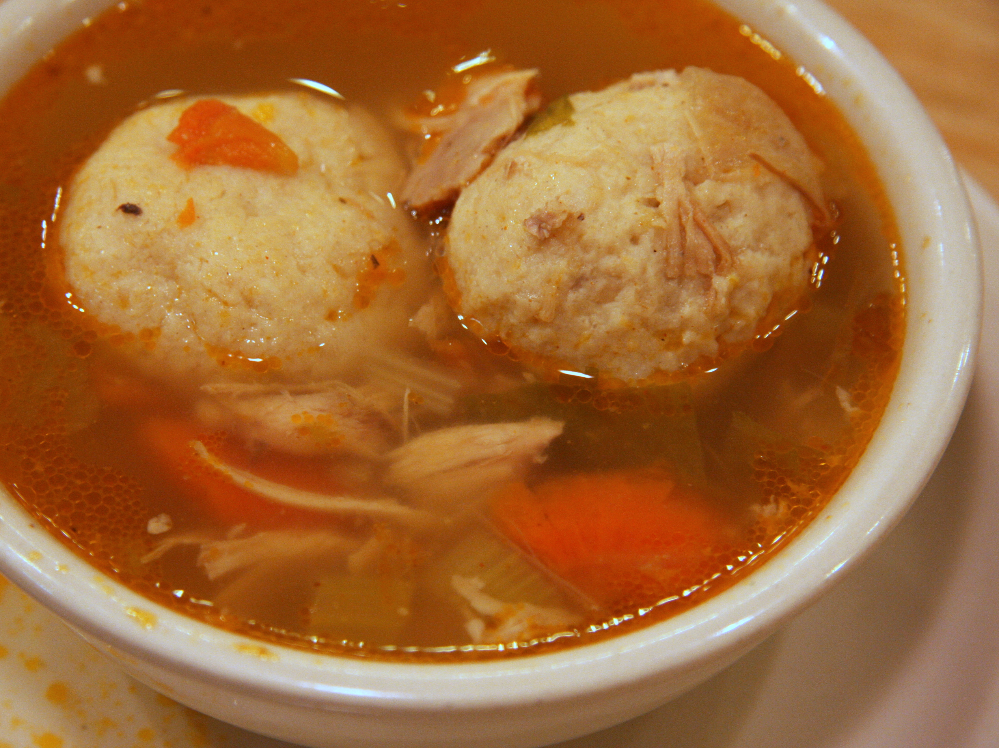 Matzo Ball Soup: Tradition Meets Science (image credits: wikimedia)