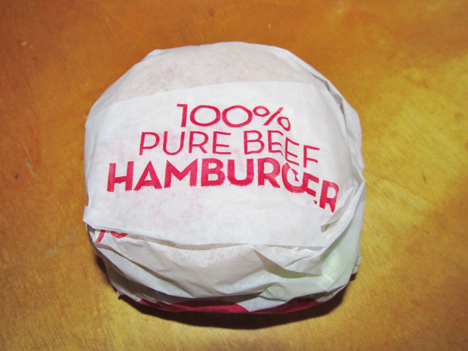 Classic Hamburger at Wendy’s (image credits: wikimedia)