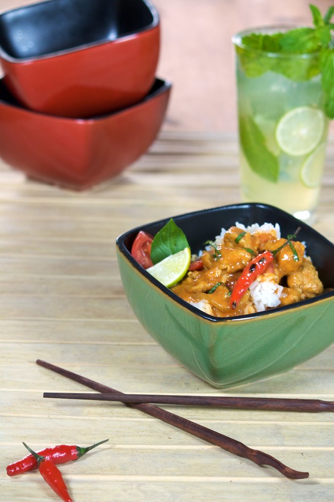 Sweet and Savory Coconut Curry Chicken (image credits: flickr)
