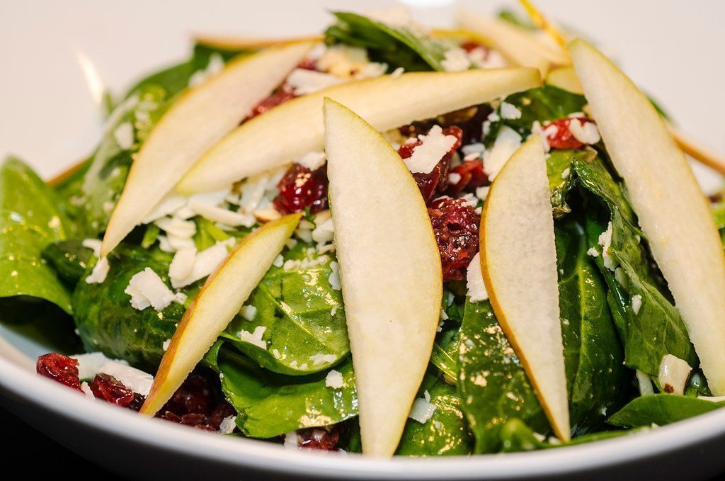 Pear and Cheese Salad (Image Credits: Flickr)