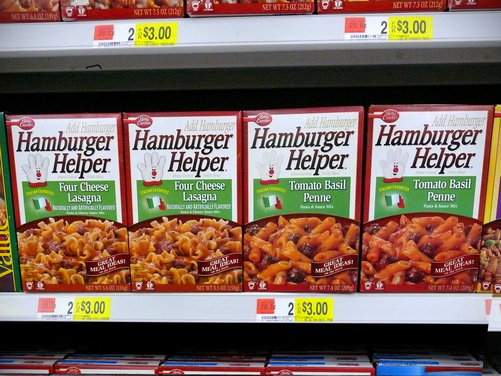Hamburger Helper: Sodium-Packed Shortcut Meals (image credits: flickr)
