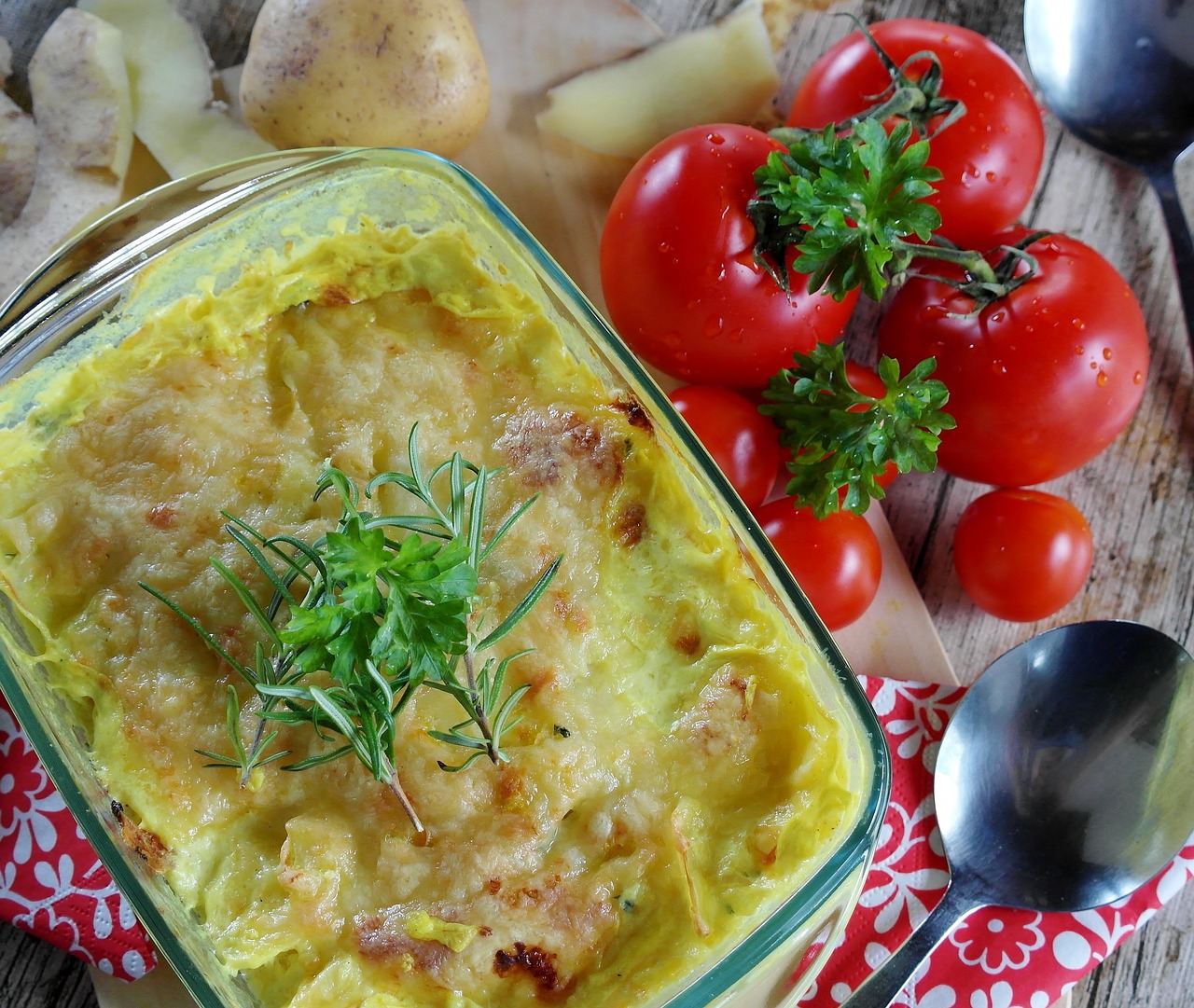 Utah: Funeral Potatoes (image credits: pixabay)