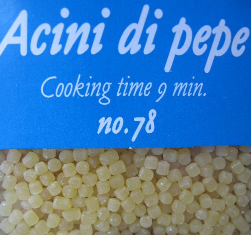 Acini di Pepe: The Peppercorn Pasta (Image Credits: Wikimedia)
