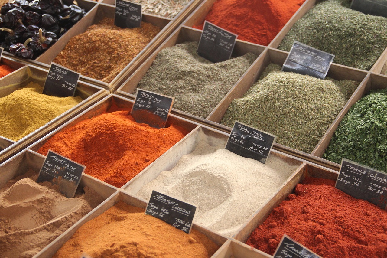 Spices: The Flavor Revolution (image credits: pixabay)