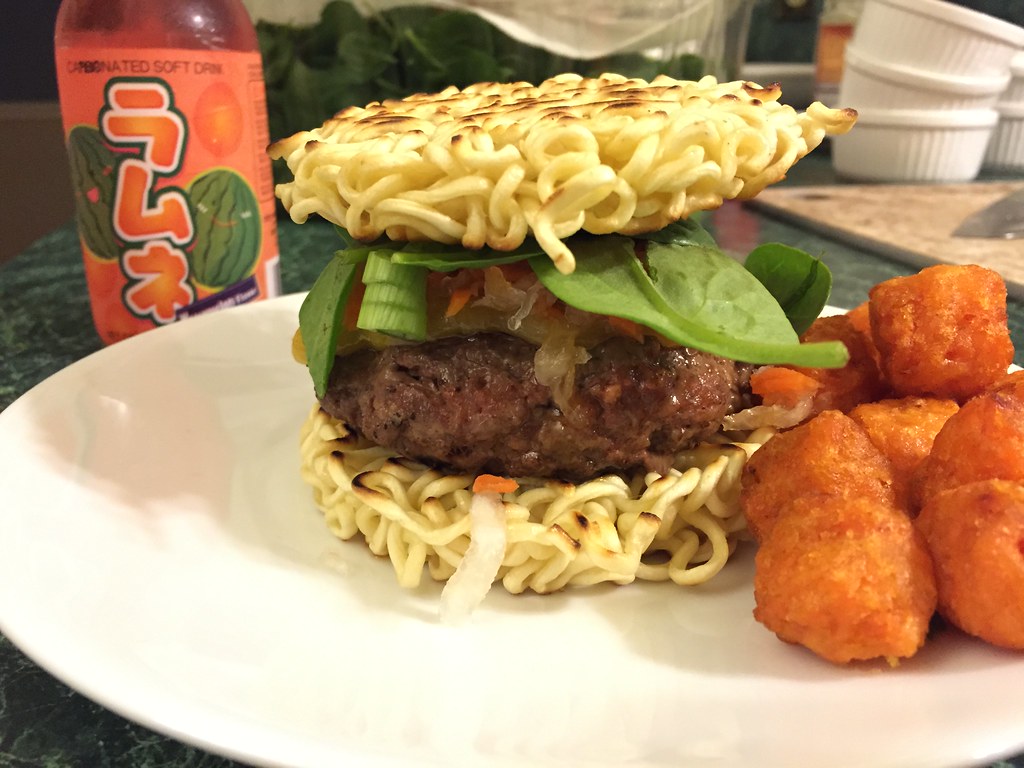 Ramen Burgers: Noodles That Don’t Hold Up (image credits: flickr)