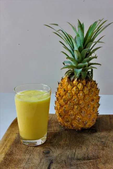 5. The Pineapple Ginger "Immunity" Smoothie (Image Credits: Pexels)