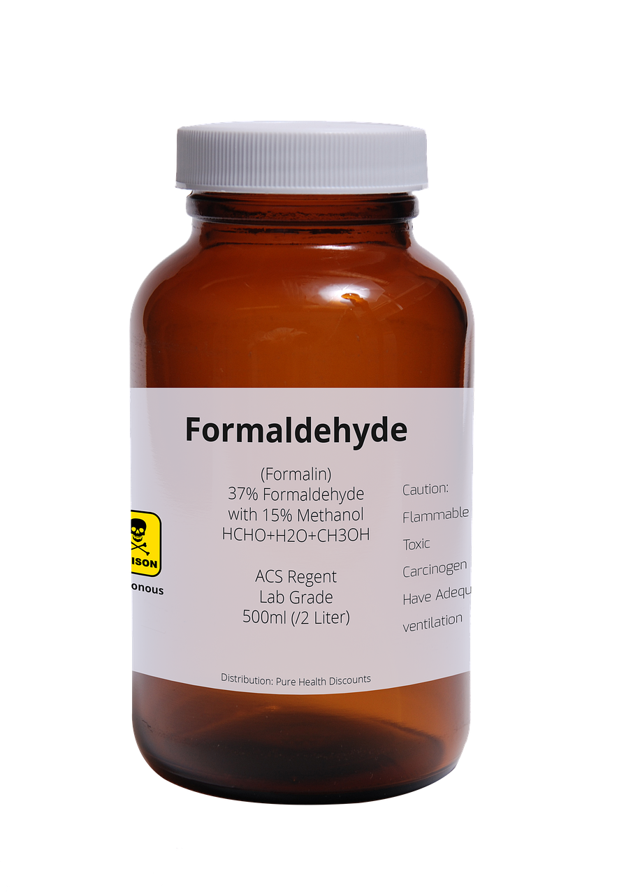 Formaldehyde: A Toxic Preservative (image credits: pixabay)