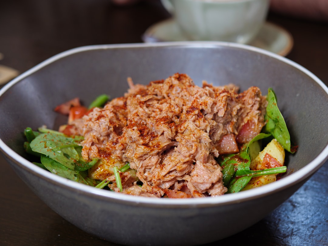 Tuna And White Bean Mediterranean Salad (image credits: unsplash)