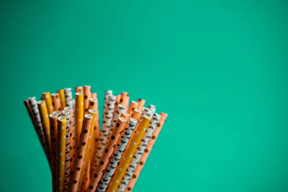 4. "Compostable" PLA Plastic Straws: Greener Packaging, Similar Problems (Image Credits: Pexels)