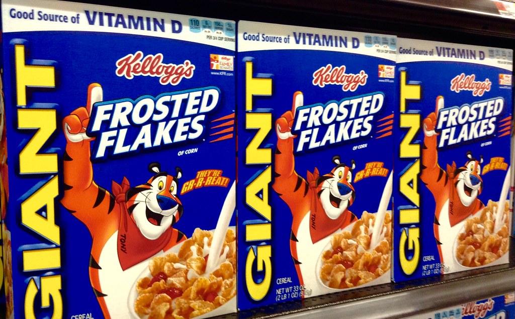 Frosted Flakes and Sugar-Coated Cereals (image credits: flickr)