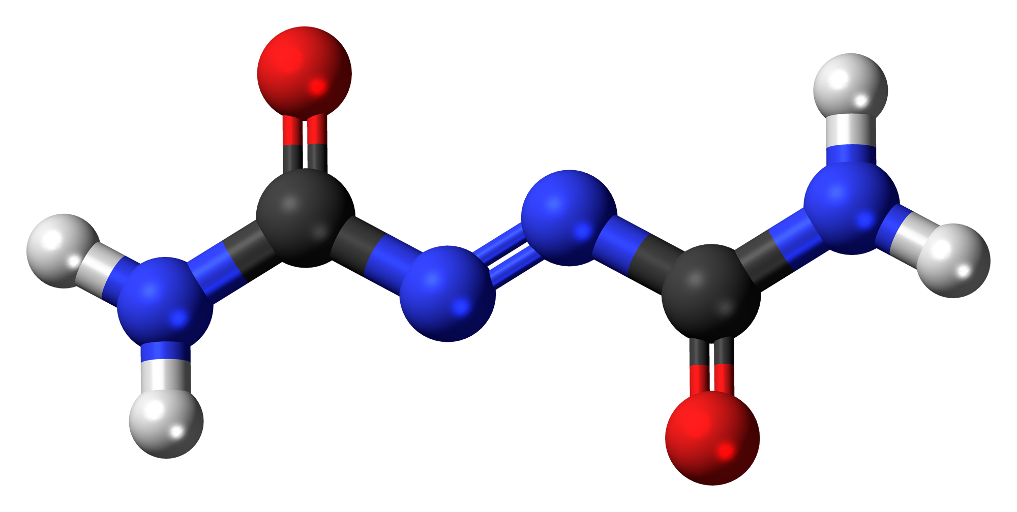 Azodicarbonamide (image credits: wikimedia)