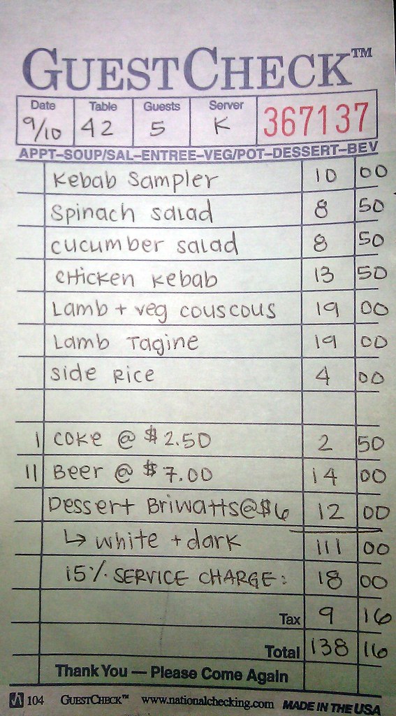 Auto-Gratuity Double-Dipping Scams (image credits: flickr)