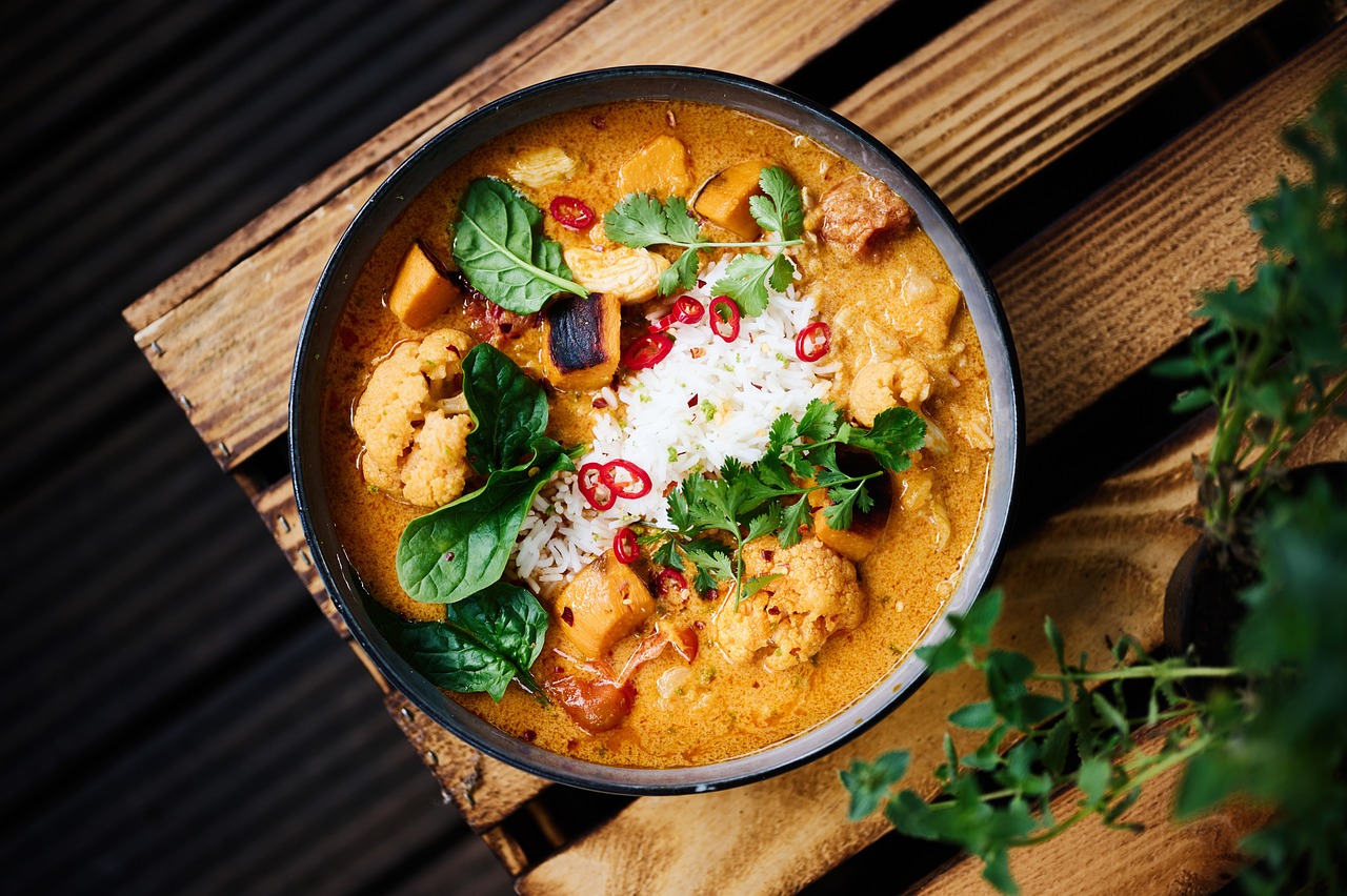 Indian Curry: The Spice of Life (image credits: pixabay)