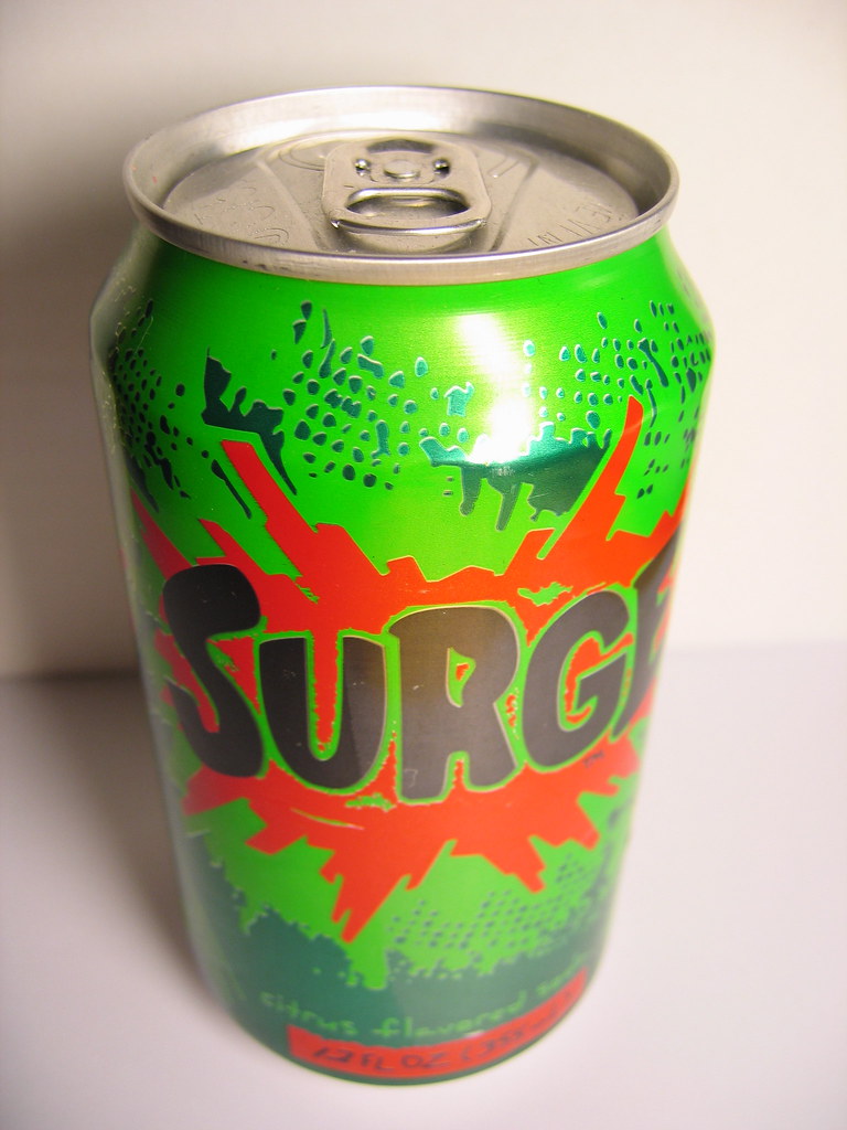Surge – Coca-Cola's Electric Green Answer (Image Credits: Flickr)
