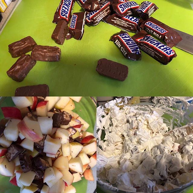 Snickers Salad - When Candy Became Health Food (Image Credits: Flickr)