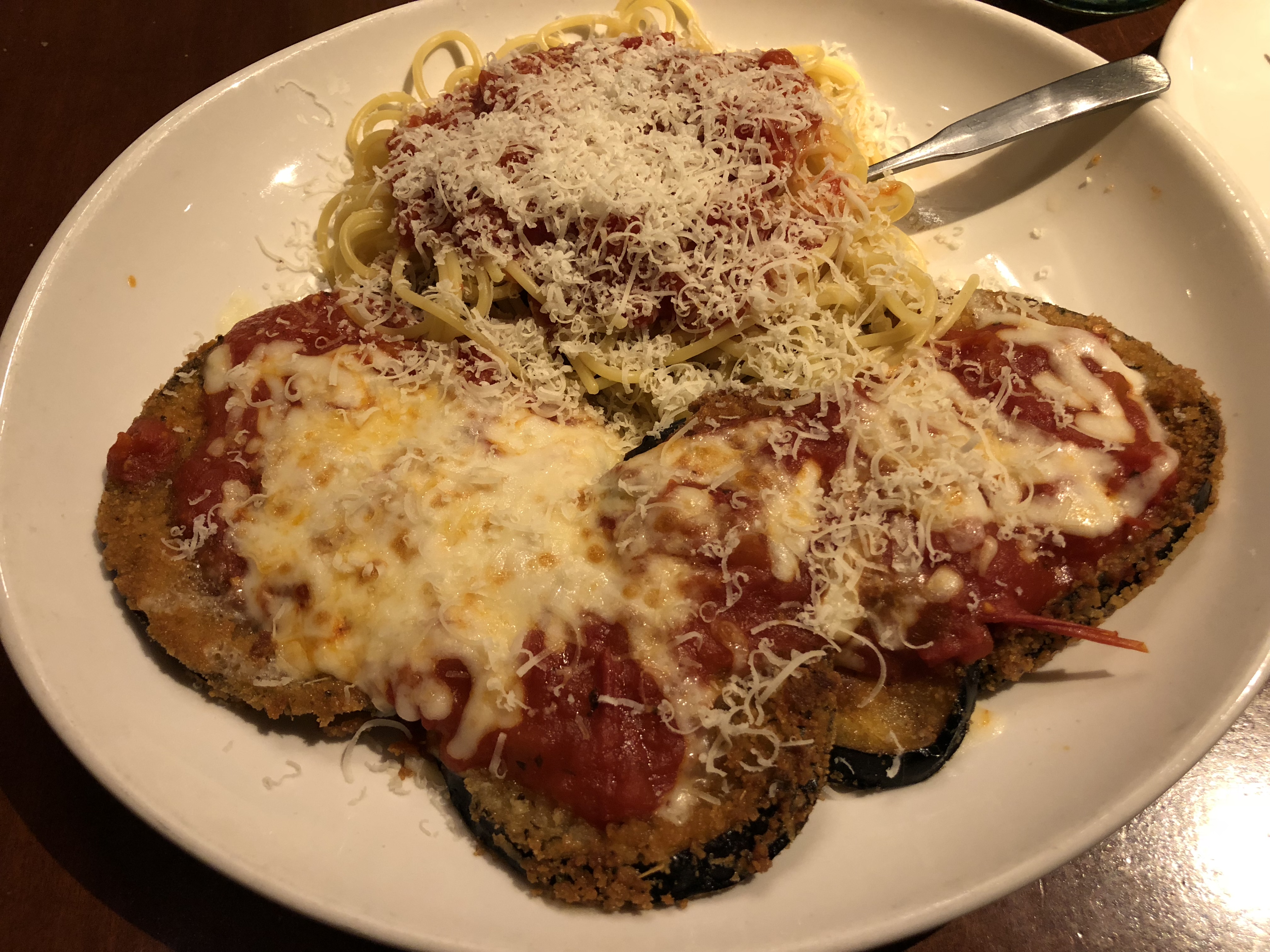 Eggplant Parmesan (image credits: wikimedia)