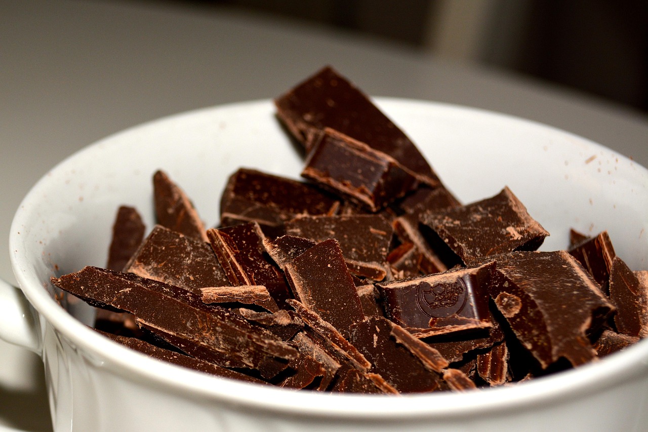 Dark Chocolate: A Sweet Source of Zinc (image credits: pixabay)