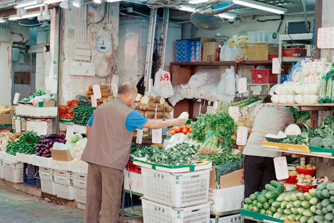 Observe How Produce is Handled at Market (Image Credits: Unsplash)