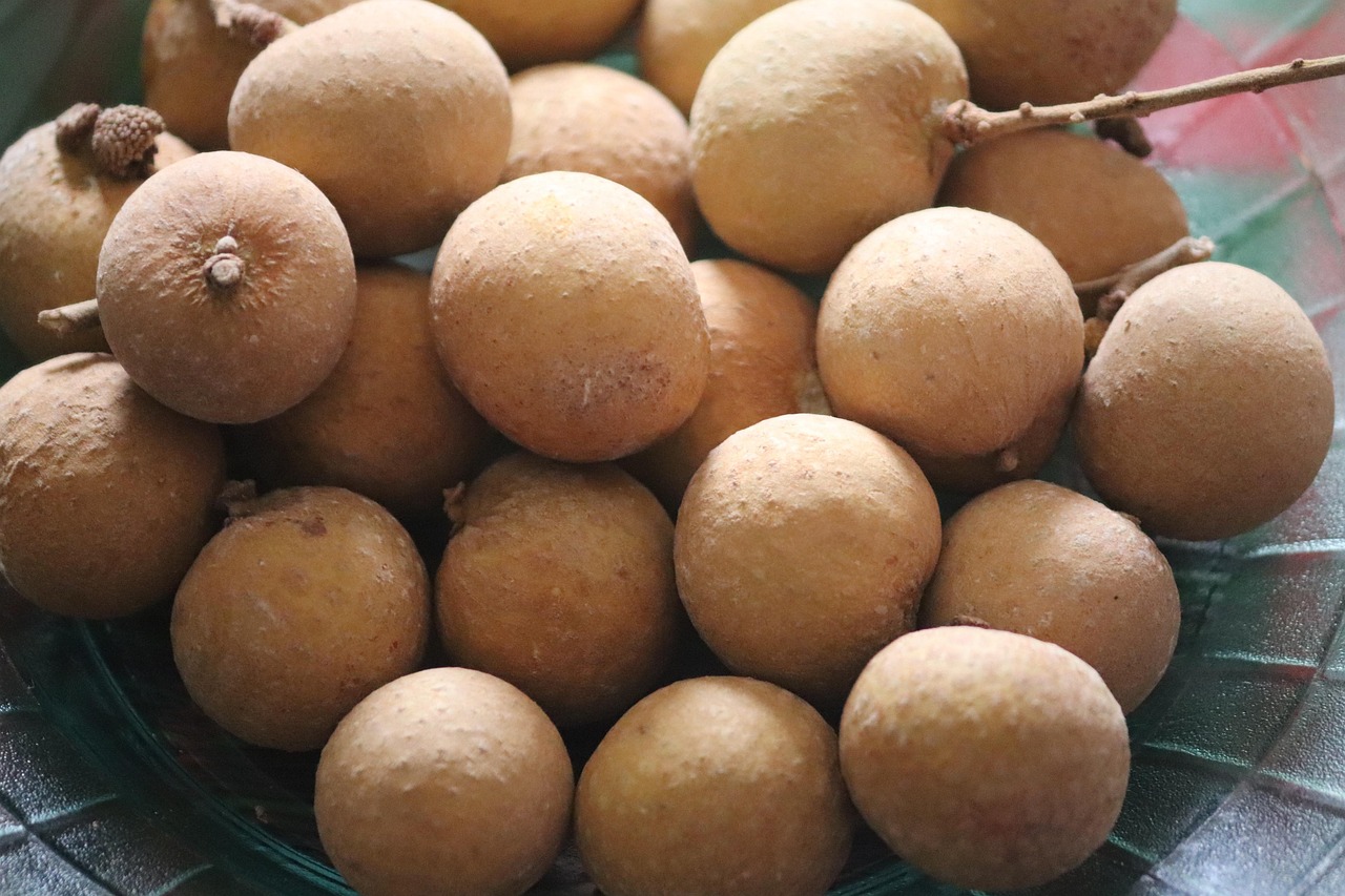 Longan - The Dragon's Eye Fruit (Image Credits: Pixabay)