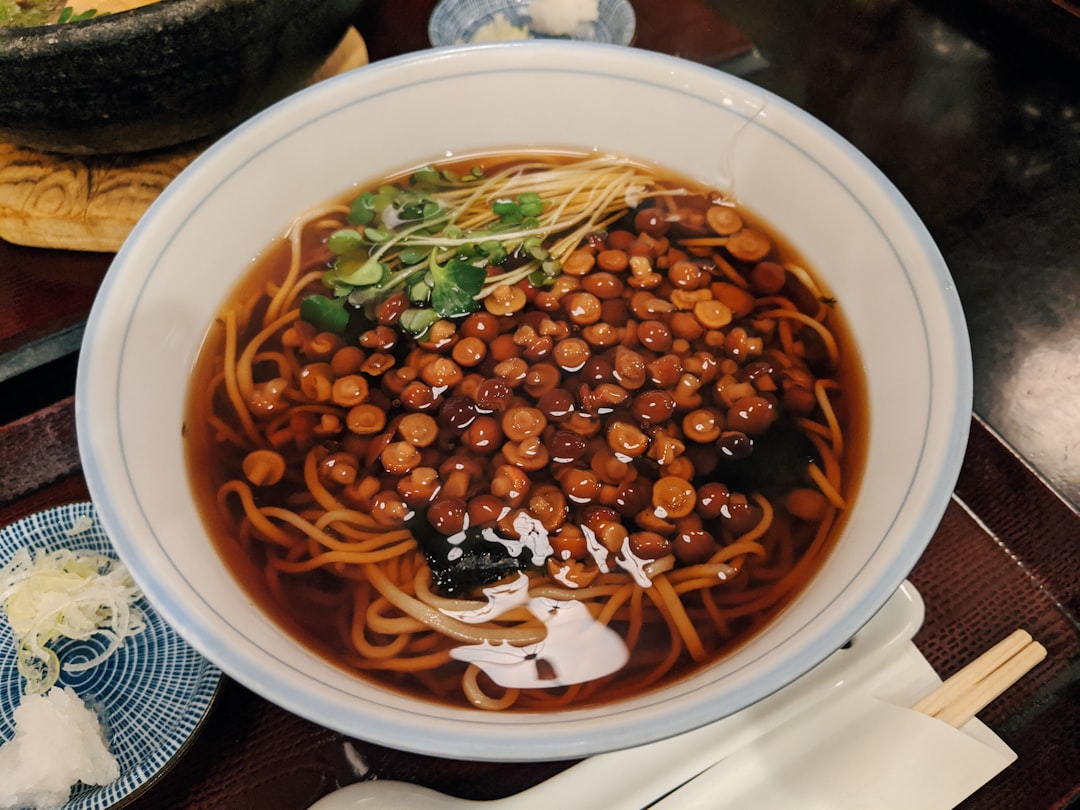 Soba Noodle and Tofu Bowl (image credits: unsplash)